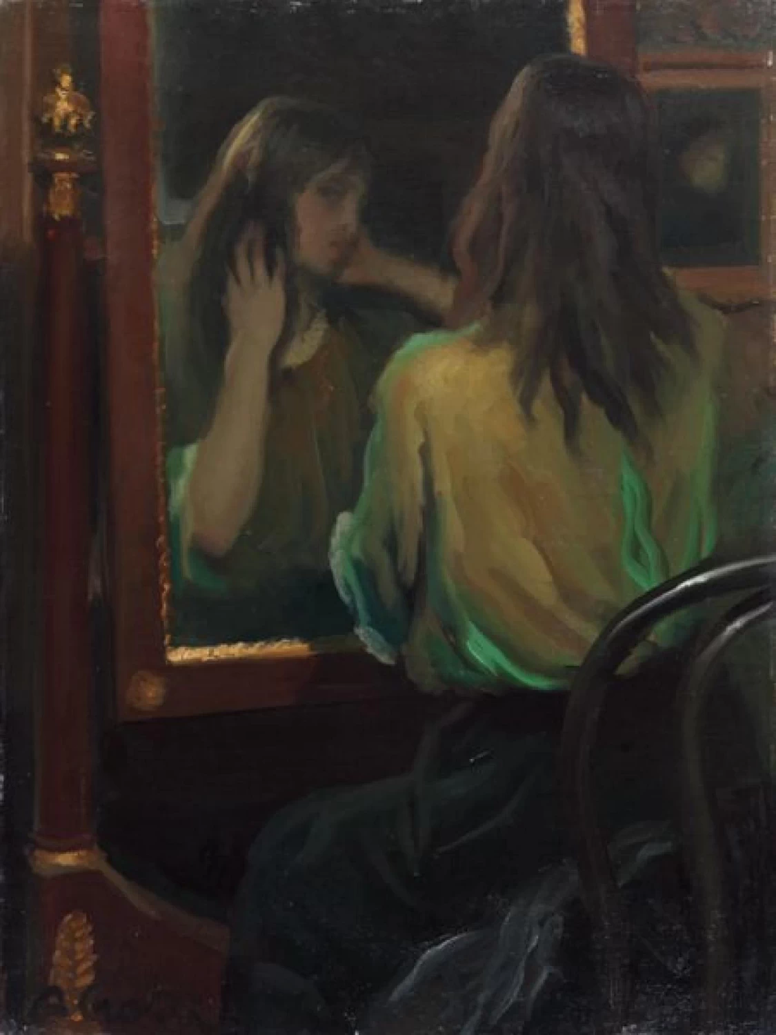 Figura allo specchio, 1918 - Bologna, MAMbo